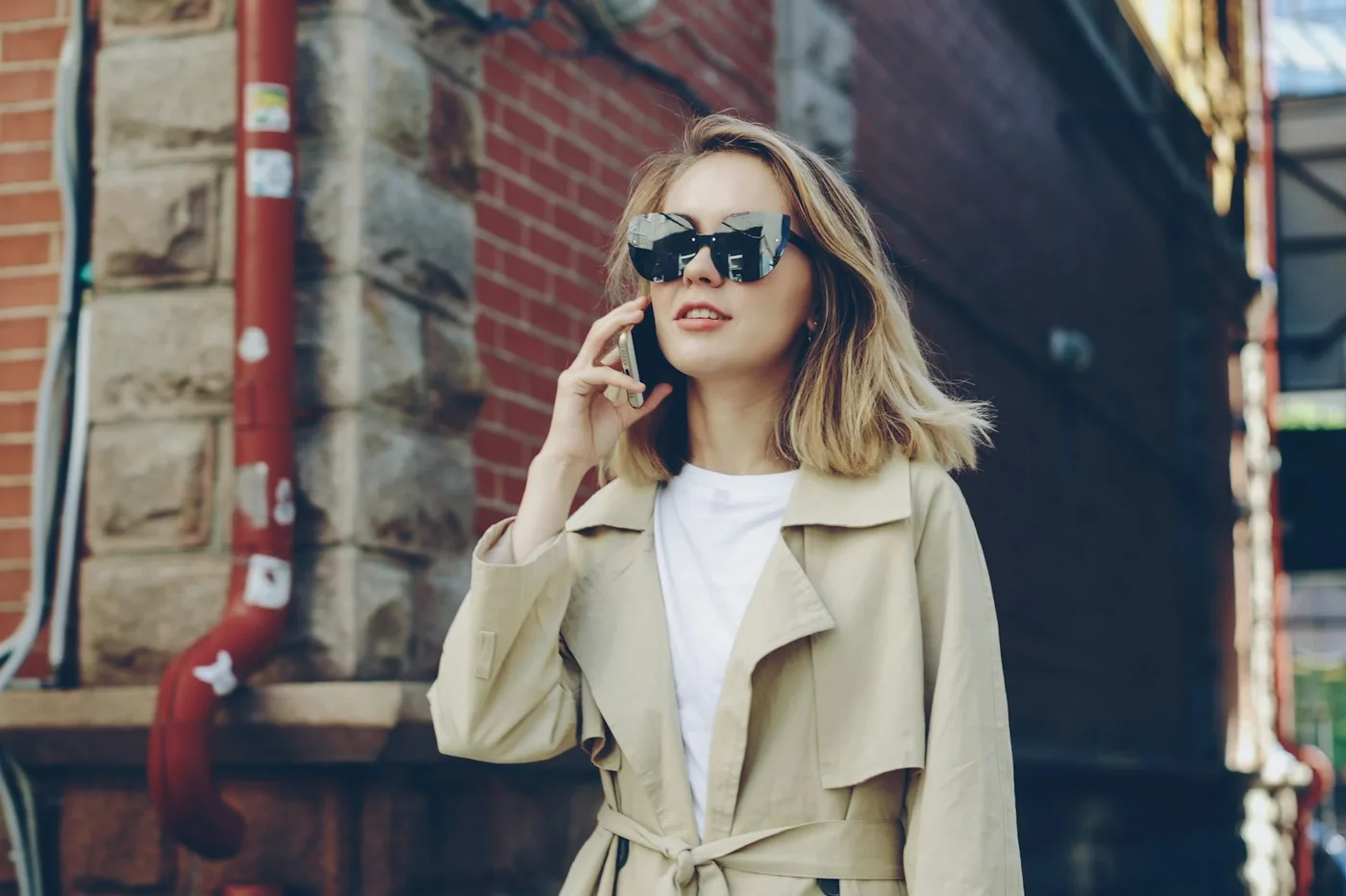 Long Cotton Gabardine Trench — Series 02